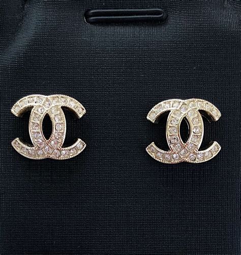 sterling silver fake chanel earrings|how to authenticate Chanel earrings.